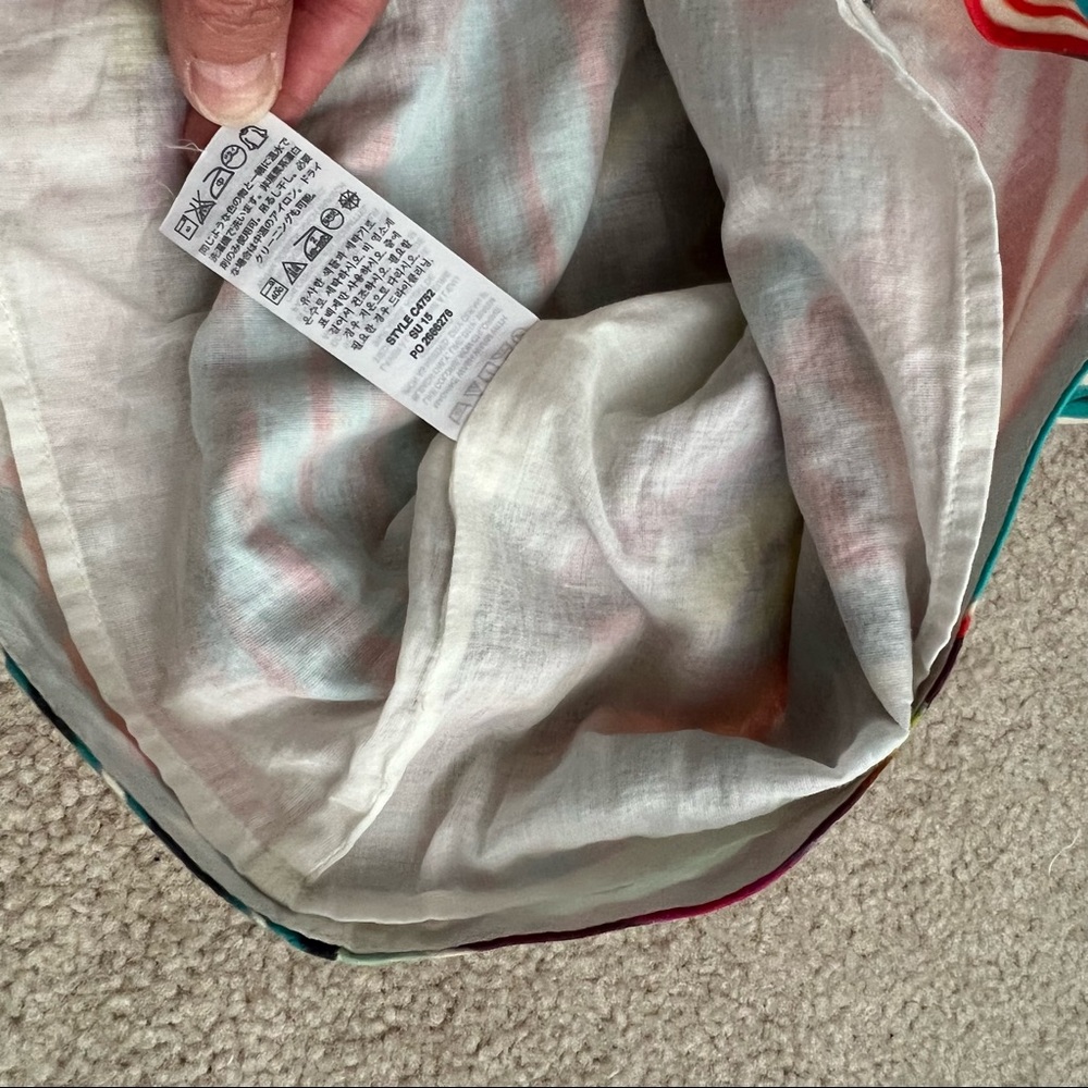 J. Crew Collection Geo Brushstroke Mini Sheath Dress Multicolor Cotton - Picture 7 of 10